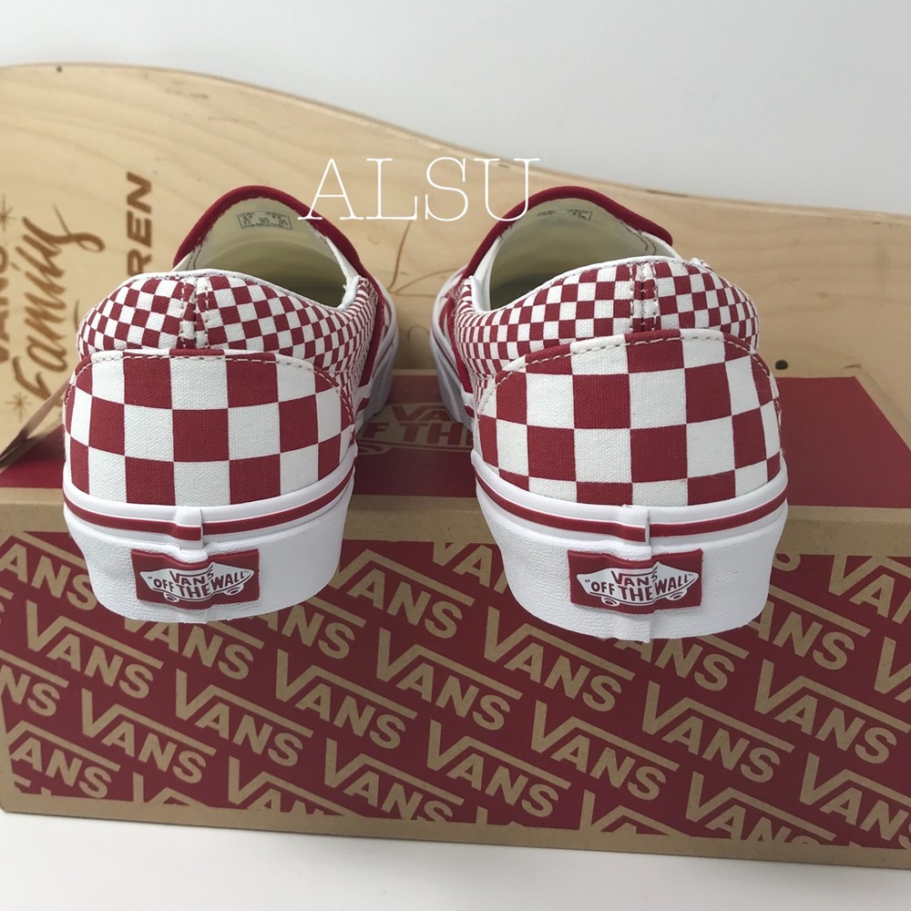 VANS Classic Slip On Mix Checker Chill Paper W - Picture 4 of 6
